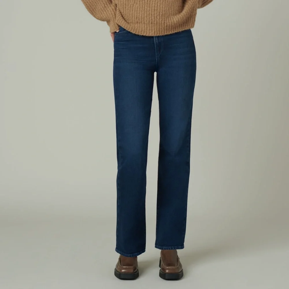NWT THE MARGOT HIGH RISE VINTAGE STRAIGHT Jeans In Fetch 🦋 - Picture 12 of 13